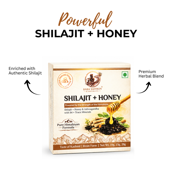 Shilajit + Honey